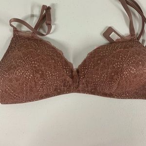 PINK lace bra